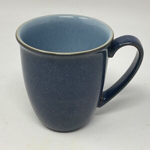 Denby Blue Jetty (retired) Stoneware Beaker coffee Mug (3 available $30 EACH)